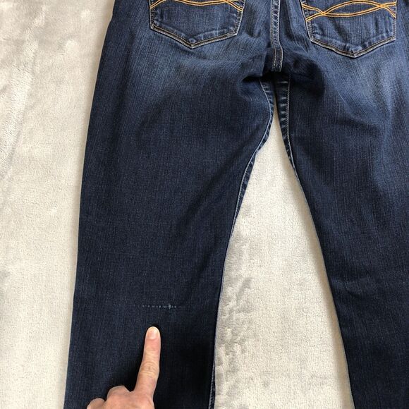 Abercrombie & Fitch WOMENS 2L Classic Stretch Low Rise Skinny Jeans Split Ankle - Picture 10 of 12